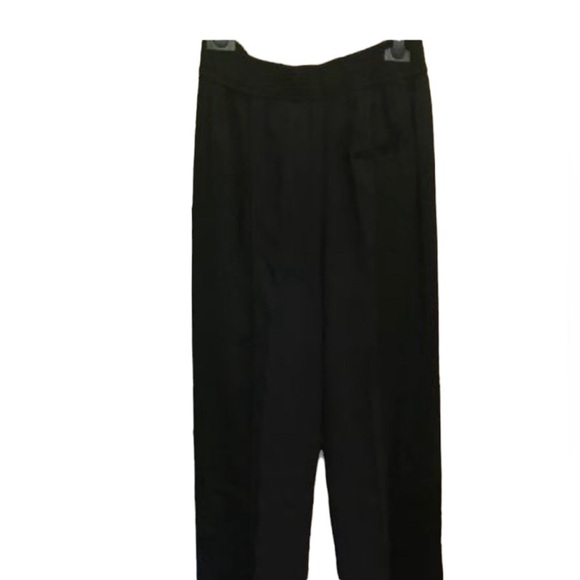 Zara Career Pant Small Zip Front Wide leg Tuxedo - Picture 8 of 8